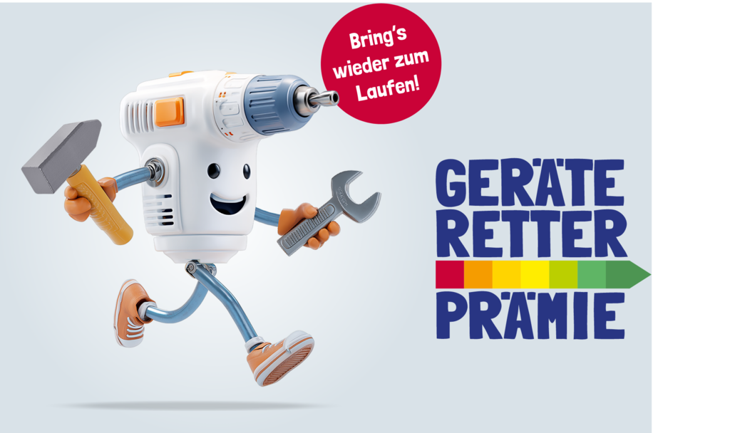 Geräte-Retter-Prämie – Bring's wieder zum Laufen!